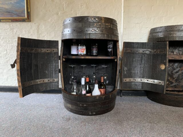 Barskab af whiskytønde
